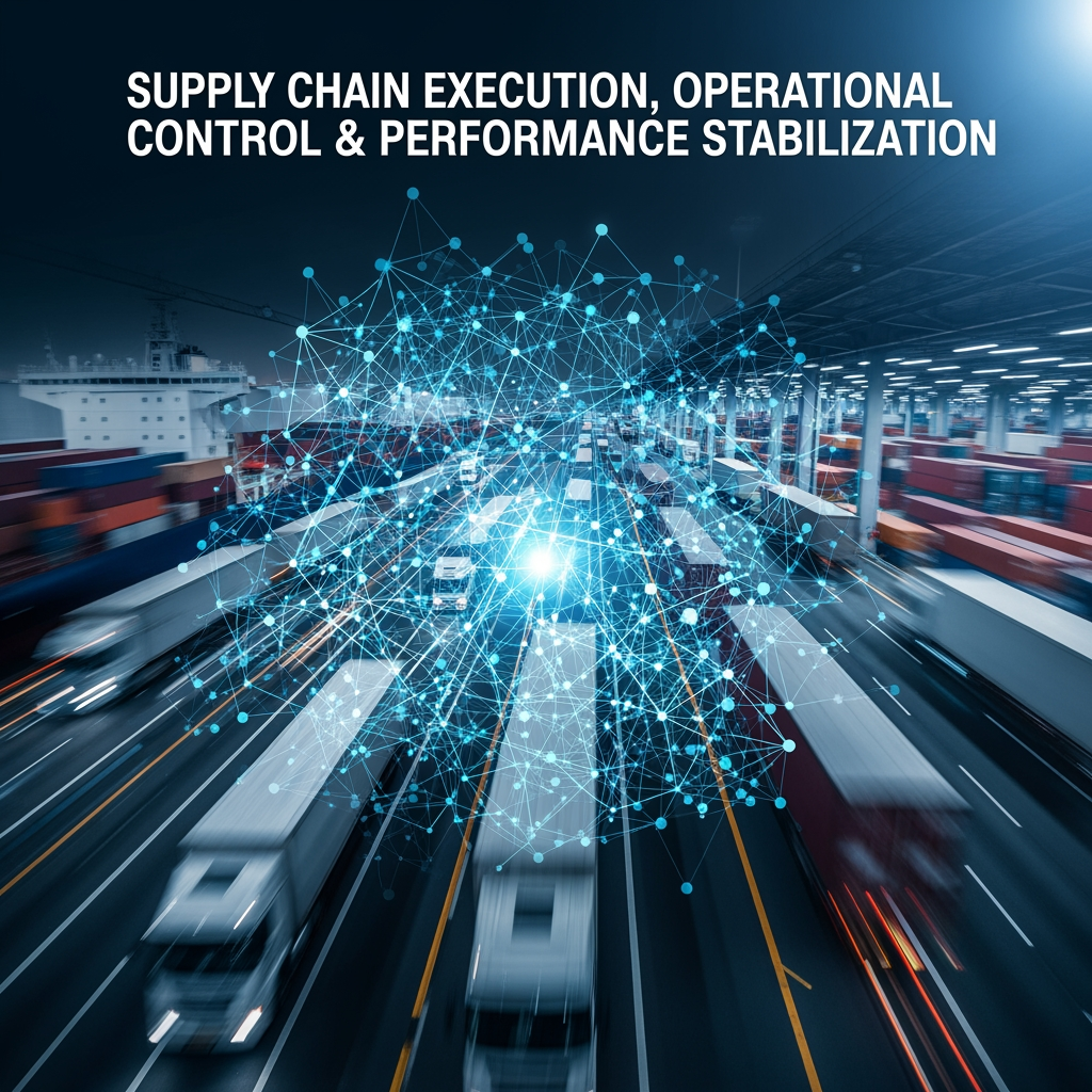 AI Design for Supply Chain Execution, Operational Control & Performance Stabilization
Helping organizations improve execution reliability, stabilize critical operations, and strengthen coordination across complex supply chain environments.

Schedule a Consultation
About Us
CEG Supply Chain Control & Performance helps organizations transform supply chain visibility into operational control. We improve execution reliability, stabilize critical operations, and strengthen performance by addressing the execution gaps that disrupt supply chains. Unlike traditional consulting firms, we operate at the execution layer of the supply chain, where coordination, decision-making, follow-up, and recovery actions directly impact results. Our mission is to create stable, controlled, and high-performing operations.
Visibility Alone Does Not Ensure Execution
The problem is often not a lack of systems or visibility.
The problem is a lack of operational execution control.

The Operational Reality
Many organizations already operate with ERP systems, dashboards, tracking tools, logistics providers, and procurement structures. Yet operational instability still persists.

Common Challenges :-
Critical orders delayed
Supplier commitment failures
Logistics disruptions and emergency freight situations
Recurring firefighting environments
Lack of execution ownership
Misalignment between suppliers, logistics providers, and customers
Schedule a Consultation
What CEG Does
CEG bridges the gap between visibility and execution.

We help organizations regain control of critical supply chain operations by improving coordination, accelerating decisions, and stabilizing execution.

Our focus is to ensure that suppliers, logistics providers, operational teams, and critical deliveries perform in a coordinated and controlled manner.

Beyond immediate recovery and stabilization, we help organizations build the operational discipline, governance, and execution capabilities required for sustainable long-term performance.


Our Services
End-to-end support to control execution, resolve disruptions, and drive continuous performance improvement.
Execution Control & Operational Visibility
End-to-end order monitoring and execution tracking
Delay, risk, and disruption identification
Operational coordination across stakeholders
Escalation management and recovery follow-up
Alignment of priorities, commitments, and actions
Critical Intervention & Supply Chain Recovery
Critical material shortage management
Supplier delay mitigation and expediting
Customer escalation support
Manufacturing disruption response
Emergency logistics coordination and recovery
Operational Coordination & Logistics Support
Transportation and shipment coordination
Air, ocean, and multimodal freight support
Shipment recovery and exception management
Order management support
Cross-functional operational follow-up
Performance Improvement & Execution Excellence
Root cause analysis and issue resolution
Corrective and preventive action coordination
Corrective and preventive action coordination
Operational governance and control frameworks
Sustainable execution discipline and continuous improvement
We bring control to complexity and turn execution into measurable results.

Value Delivered
Measurable impact across operations, costs, and long-term performance.

Operational Impact
Stronger control. Faster response. Reliable

Improved delivery reliability
More predictable deliveries and fewer delays.

Faster recovery from critical situations
Quick response and effective recovery when it matters most.

Better execution coordination
Aligned stakeholders, clearer communication, better results.

Increased operational responsiveness
More agility to adapt and act in real


Financial Impact
Lower costs. Higher efficiency. Better results.

Reduced premium freight costs
Smarter decisions and better coordination reduce expediting.

Lower operational inefficiencies
Streamlined processes and fewer manual workarounds.

Reduced disruption-related costs
Fewer disruptions and less impact on the business.


Strategic Impact
Stronger foundation. Sustainable performance. Long-term advantage.

Stronger stakeholder alignment
Shared visibility, priorities, and accountability.

Improved operational governance
Clearer processes, roles, and decision-making.

Increased supply chain stability
More resilient operations and fewer surprises.

Better execution consistency
Standardized routines and discipline that sustain performance.

Flexible Operating Model
CEG adapts to your operational reality, strengthening execution or building the structure needed to create control and performance.

When Visibility Already Exists
ERP, dashboards, control towers, and integrated tools in place.

HOW CEG ACTS
CEG enhances execution control, coordination, and operational follow-up on top of existing visibility.
﻿﻿Strengthens escalation management and recovery actions.
Improves alignment of priorities, commitments, and decisions.
﻿﻿Increases execution reliability and operational performance.
Works seamlessly on top of your existing systems.
When Visibility Is Limited
Spreadsheets, emails, disconnected flows, and limited visibility structures.

HOW CEG ACTS
CEG establishes the operational structure, routines, and governance needed to create control.
Implements coordination mechanisms and clear workflows.
Creates execution discipline and operational follow-up.
Provides visibility, control, and accountability.
Builds the foundation for stable and reliable operations.
Different environments. One goal: operational control, coordination, and performance.
Our Commitment
CEG helps organizations regain control, stabilize operations, resolve critical supply chain situations, and improve long-term execution performance.
DELIVER
Operational Reliability
We ensure commitments are met and performance becomes predictable.

Outcome:
Reliable deliveries. Predictable performance.
STABILIZE
Operations
We reduce disruption, resolve issues, and restore operational stability.

Outcome:
Fewer disruptions. Stronger stability.
IMPROVE
Execution
We strengthen coordination, accelerate decisions, and improve execution quality.

Outcome:
Better execution. Higher effectiveness.
DRIVE LONG-TERM
Performance
We build the foundation for sustainable performance and continuous improvement.

Outcome:
Better execution. Higher effectiveness.
Contact
Ready to improve supply chain execution and operational performance?

Contact us to discuss your operational challenges and discover how CEG can help.

Send us a Message
Fill out the form below and we’ll get back to you within 24 hours.
Your Name *
Your Name
Your Email *
Your Email
Phone No. *
Phone No.
Your Company
 Your Company
Company Your Phone
*Your Name *
Message
Message
Office Location
Getxo 48991 Vizcaya - Spain

Phone No.
+34 627 894 386

Email Address
info@ceg-sccp.com

Email Address
operations@ceg-sccp.com

© 2026 CEG Sccp. All rights reserved.