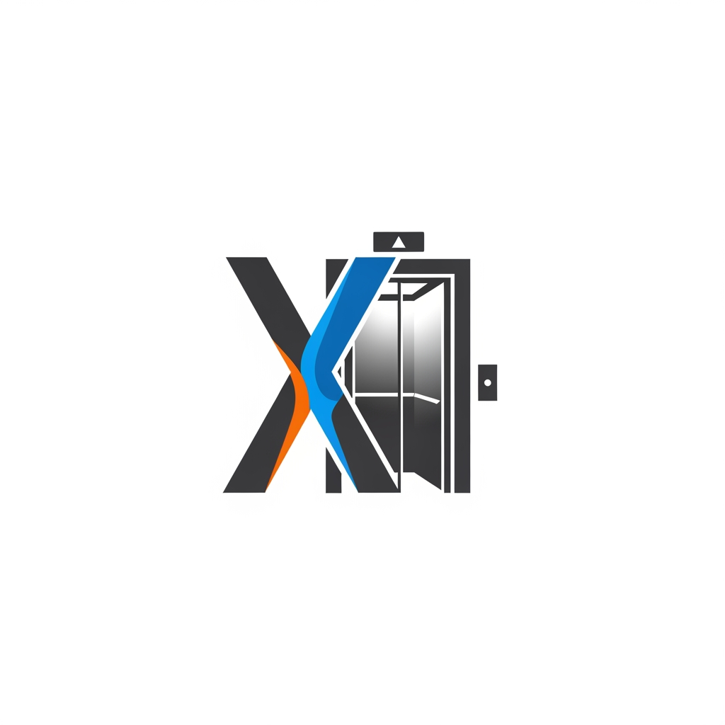 AI Design for creative logog banav elevator nd x ne marge kri ne