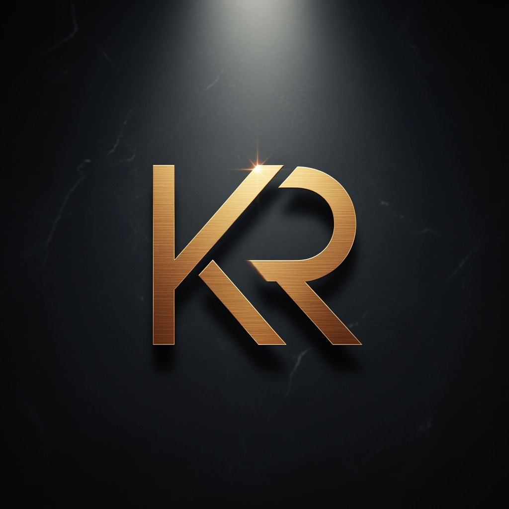 AI Design for creative premimum look type logo gnertae kr