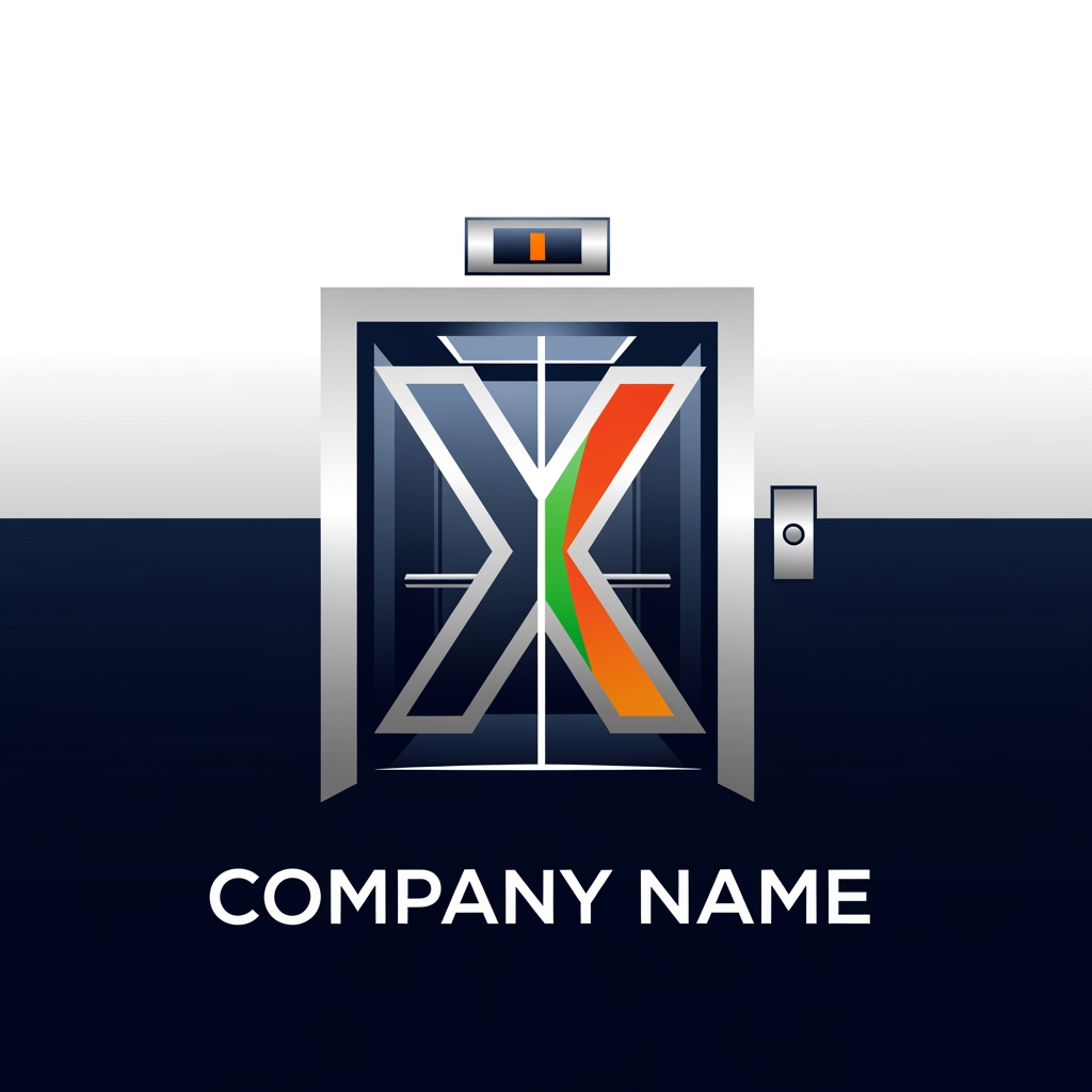 AI Design for creative logog banav elevator nd x ne marge kri ne