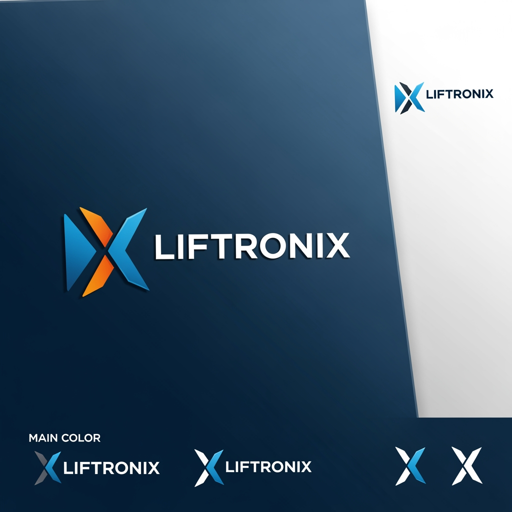 AI Design for Liftronix is a B2B company manufacturing innovative elevator components. Our core
mission is to provide an "X factor" to elevator manufacturers and builders, offering
components and systems that differentiate their products and provide a significant
competitive edge. This project aims to translate this mission into a powerful visual
brand and a comprehensive digital and print presence to effectively market our
solutions.
Liftronix Brand 
Logo Design Requirements
Objective: To create a logo that visually conveys the company's mission of
providing an "X factor" and an edge over the competition. It must reflect innovation,
precision, and the lift/elevation industry.
Design Direction & Style:
• Modern, clean, and professional. Avoid clichés.
• Symbolism: Incorporate elements that subtly suggest lifting, upward
movement, an 'edge,' or the 'X factor' itself.
• Typography: A professional, bold, and modern typeface that communicates
engineering and innovation.
• Color Palette: Use colors that convey technology, premium quality, and
reliability (e.g., deep blues, greys, with a vibrant accent color to represent the
"X factor").
Key Deliverables:
• Main color logo
• Black and white version
• Icon/Symbol only version
• Usage guidelines (Brand Guidelines)