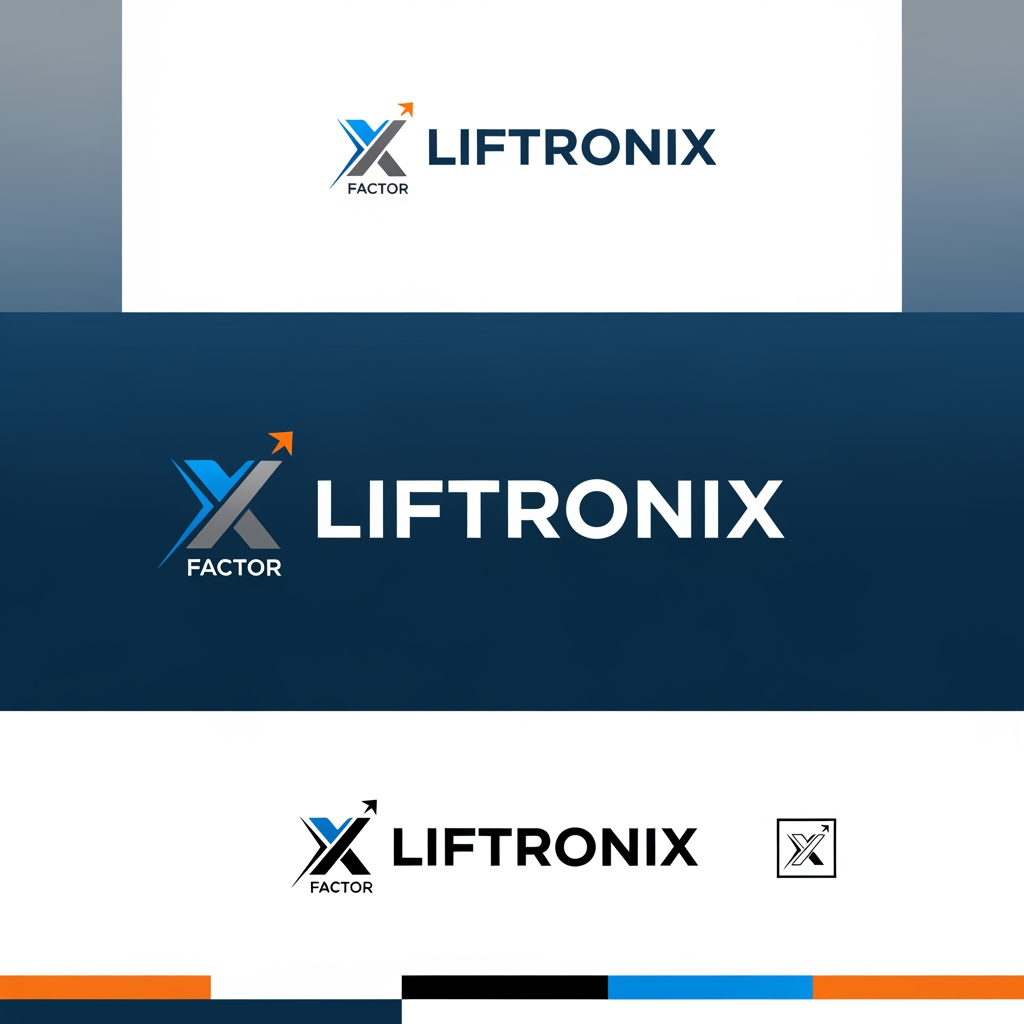 AI Design for Liftronix is a B2B company manufacturing innovative elevator components. Our core
mission is to provide an "X factor" to elevator manufacturers and builders, offering
components and systems that differentiate their products and provide a significant
competitive edge. This project aims to translate this mission into a powerful visual
brand and a comprehensive digital and print presence to effectively market our
solutions.
Liftronix Brand 
Logo Design Requirements
Objective: To create a logo that visually conveys the company's mission of
providing an "X factor" and an edge over the competition. It must reflect innovation,
precision, and the lift/elevation industry.
Design Direction & Style:
• Modern, clean, and professional. Avoid clichés.
• Symbolism: Incorporate elements that subtly suggest lifting, upward
movement, an 'edge,' or the 'X factor' itself.
• Typography: A professional, bold, and modern typeface that communicates
engineering and innovation.
• Color Palette: Use colors that convey technology, premium quality, and
reliability (e.g., deep blues, greys, with a vibrant accent color to represent the
"X factor").
Key Deliverables:
• Main color logo
• Black and white version
• Icon/Symbol only version
• Usage guidelines (Brand Guidelines)