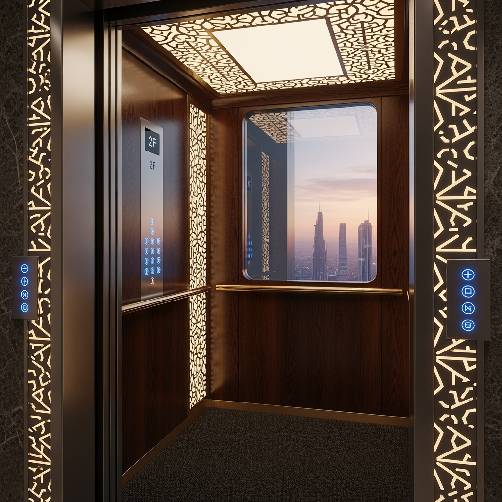AI Design for aavo banavo che mare kaik aavo banav uniqe creative premimum lage x nd elevator per banav