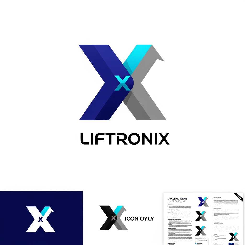 AI Design for Liftronix is a B2B company manufacturing innovative elevator components. Our core
mission is to provide an "X factor" to elevator manufacturers and builders, offering
components and systems that differentiate their products and provide a significant
competitive edge. This project aims to translate this mission into a powerful visual
brand and a comprehensive digital and print presence to effectively market our
solutions.
Liftronix Brand 
Logo Design Requirements
Objective: To create a logo that visually conveys the company's mission of
providing an "X factor" and an edge over the competition. It must reflect innovation,
precision, and the lift/elevation industry.
Design Direction & Style:
• Modern, clean, and professional. Avoid clichés.
• Symbolism: Incorporate elements that subtly suggest lifting, upward
movement, an 'edge,' or the 'X factor' itself.
• Typography: A professional, bold, and modern typeface that communicates
engineering and innovation.
• Color Palette: Use colors that convey technology, premium quality, and
reliability (e.g., deep blues, greys, with a vibrant accent color to represent the
"X factor").
Key Deliverables:
• Main color logo
• Black and white version
• Icon/Symbol only version
• Usage guidelines (Brand Guidelines)