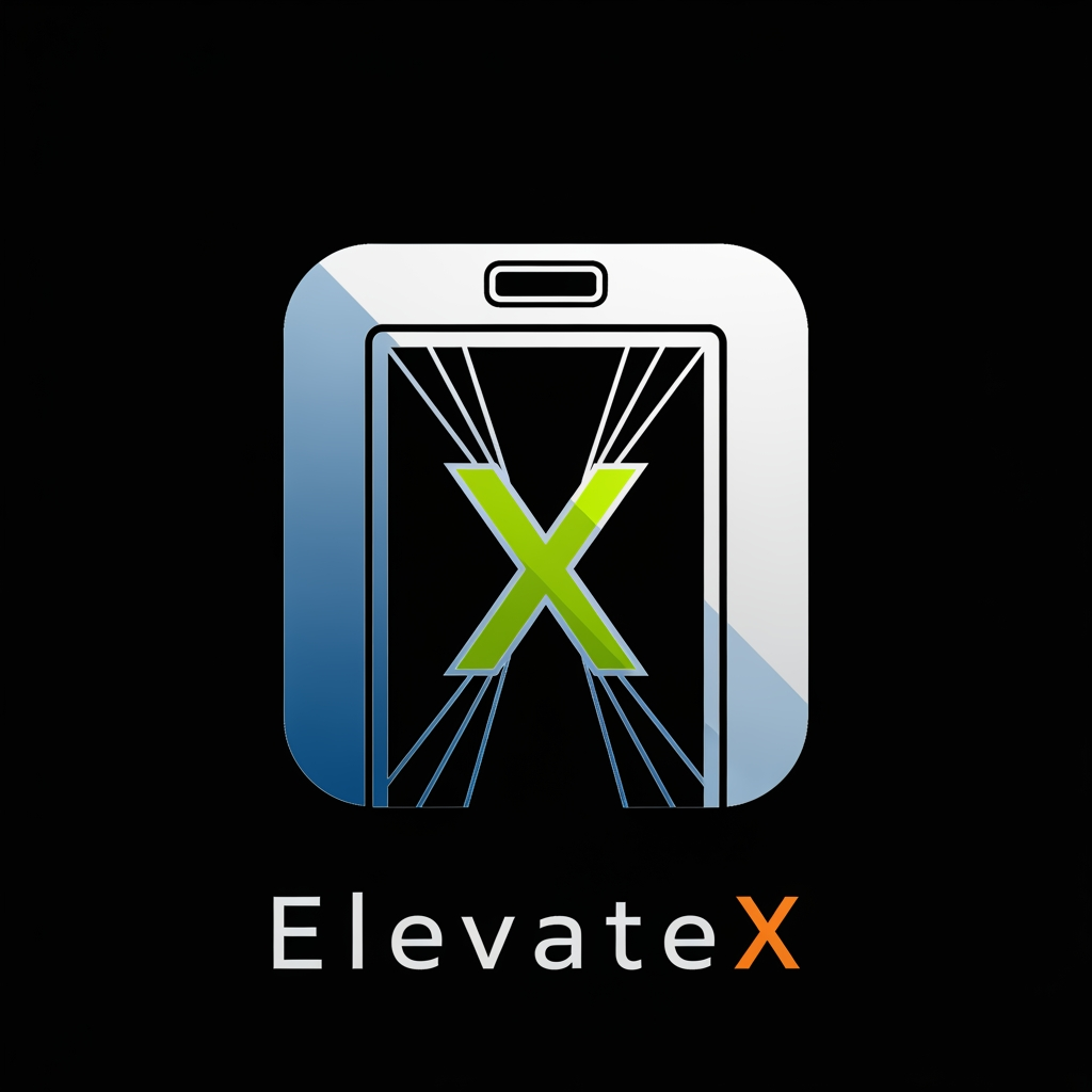 AI Design for creative logog banav elevator nd x ne marge kri ne