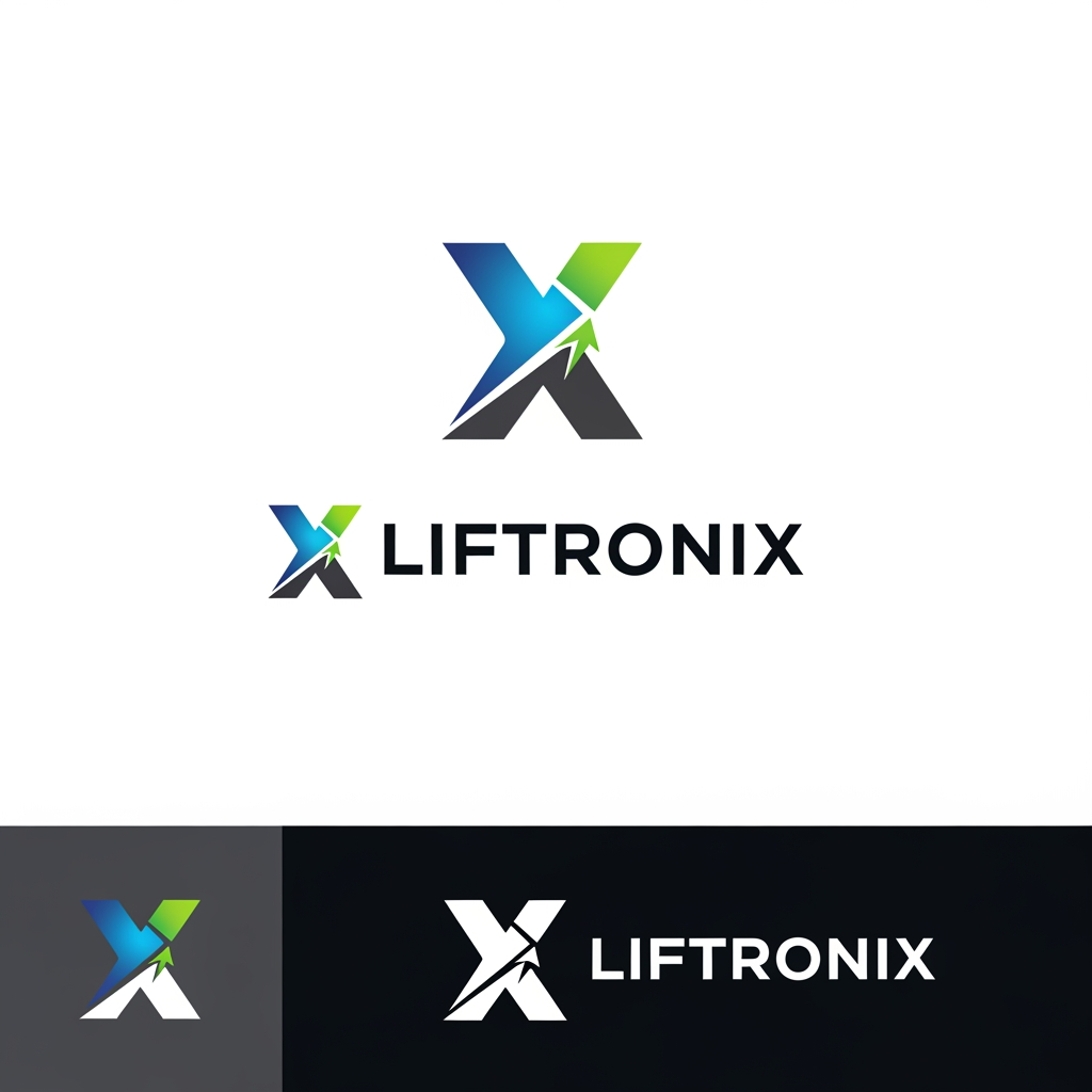 AI Design for Liftronix is a B2B company manufacturing innovative elevator components. Our core
mission is to provide an "X factor" to elevator manufacturers and builders, offering
components and systems that differentiate their products and provide a significant
competitive edge. This project aims to translate this mission into a powerful visual
brand and a comprehensive digital and print presence to effectively market our
solutions.
Liftronix Brand 
Logo Design Requirements
Objective: To create a logo that visually conveys the company's mission of
providing an "X factor" and an edge over the competition. It must reflect innovation,
precision, and the lift/elevation industry.
Design Direction & Style:
• Modern, clean, and professional. Avoid clichés.
• Symbolism: Incorporate elements that subtly suggest lifting, upward
movement, an 'edge,' or the 'X factor' itself.
• Typography: A professional, bold, and modern typeface that communicates
engineering and innovation.
• Color Palette: Use colors that convey technology, premium quality, and
reliability (e.g., deep blues, greys, with a vibrant accent color to represent the
"X factor"). x nd elevator ne merge kri ne logo banav
Key Deliverables:
• Main color logo
• Black and white version
• Icon/Symbol only version
• Usage guidelines (Brand Guidelines)