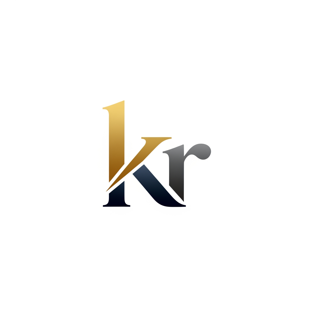 AI Design for creative premimum look type logo gnertae kr