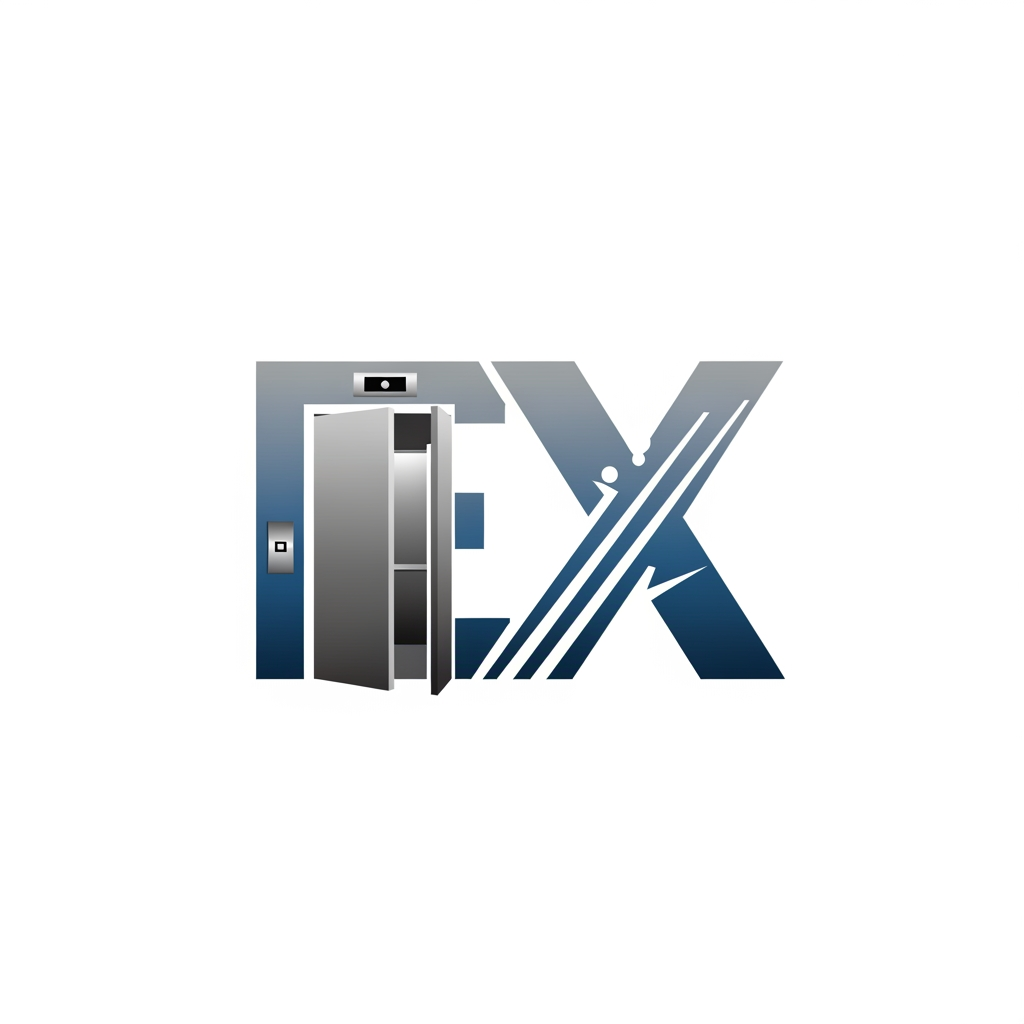 AI Design for creative logog banav elevator nd x ne marge kri ne