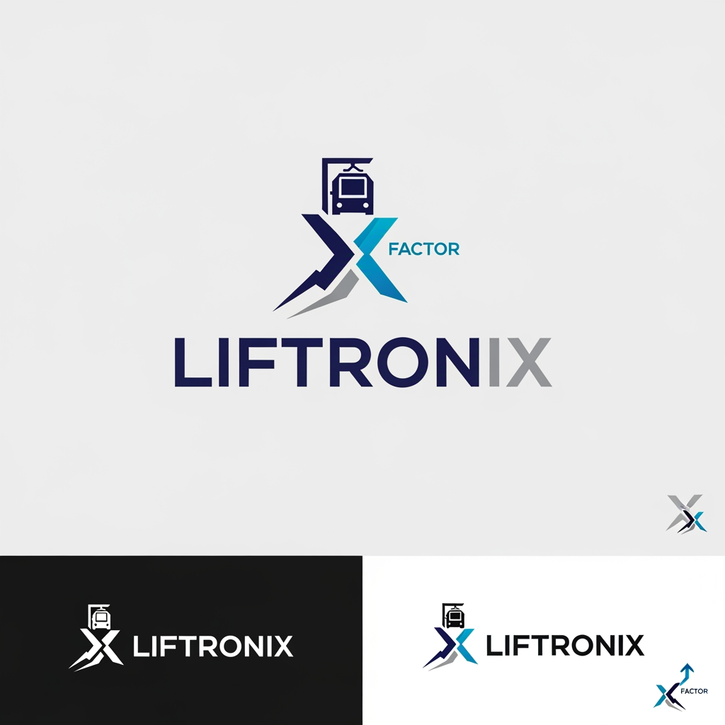 AI Design for Liftronix is a B2B company manufacturing innovative elevator components. Our core
mission is to provide an "X factor" to elevator manufacturers and builders, offering
components and systems that differentiate their products and provide a significant
competitive edge. This project aims to translate this mission into a powerful visual
brand and a comprehensive digital and print presence to effectively market our
solutions.
Liftronix Brand 
Logo Design Requirements
Objective: To create a logo that visually conveys the company's mission of
providing an "X factor" and an edge over the competition. It must reflect innovation,
precision, and the lift/elevation industry.
Design Direction & Style:
• Modern, clean, and professional. Avoid clichés.
• Symbolism: Incorporate elements that subtly suggest lifting, upward
movement, an 'edge,' or the 'X factor' itself.
• Typography: A professional, bold, and modern typeface that communicates
engineering and innovation.
• Color Palette: Use colors that convey technology, premium quality, and
reliability (e.g., deep blues, greys, with a vibrant accent color to represent the
"X factor"). lift nd xx nu banu nu creative banay ne logog banva no che mare
Key Deliverables:
• Main color logo
• Black and white version
• Icon/Symbol only version
• Usage guidelines (Brand Guidelines)