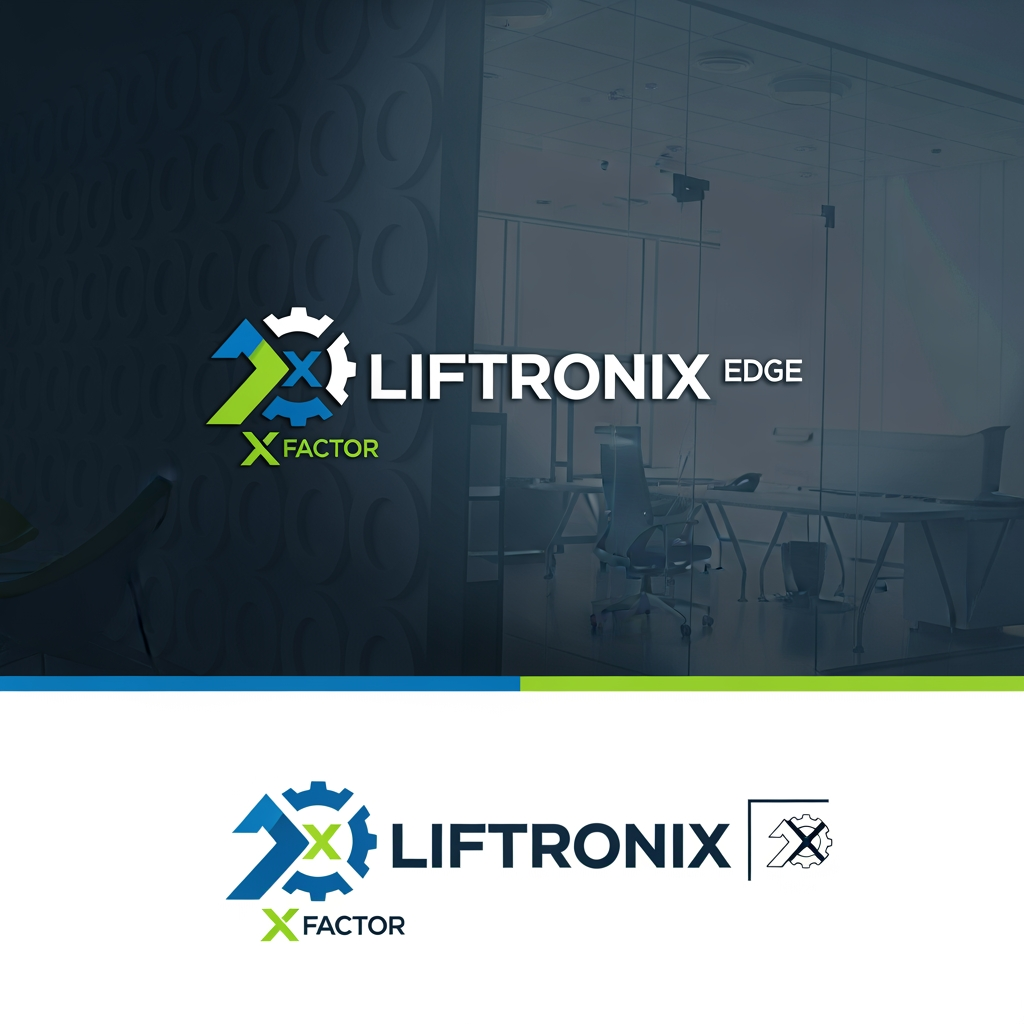 AI Design for Liftronix is a B2B company manufacturing innovative elevator components. Our core
mission is to provide an "X factor" to elevator manufacturers and builders, offering
components and systems that differentiate their products and provide a significant
competitive edge. This project aims to translate this mission into a powerful visual
brand and a comprehensive digital and print presence to effectively market our
solutions.
Liftronix Brand 
Logo Design Requirements
Objective: To create a logo that visually conveys the company's mission of
providing an "X factor" and an edge over the competition. It must reflect innovation,
precision, and the lift/elevation industry.
Design Direction & Style:
• Modern, clean, and professional. Avoid clichés.
• Symbolism: Incorporate elements that subtly suggest lifting, upward
movement, an 'edge,' or the 'X factor' itself.
• Typography: A professional, bold, and modern typeface that communicates
engineering and innovation.
• Color Palette: Use colors that convey technology, premium quality, and
reliability (e.g., deep blues, greys, with a vibrant accent color to represent the
"X factor"). x nd elevator ne merge kri ne logo banav
Key Deliverables:
• Main color logo
• Black and white version
• Icon/Symbol only version
• Usage guidelines (Brand Guidelines)