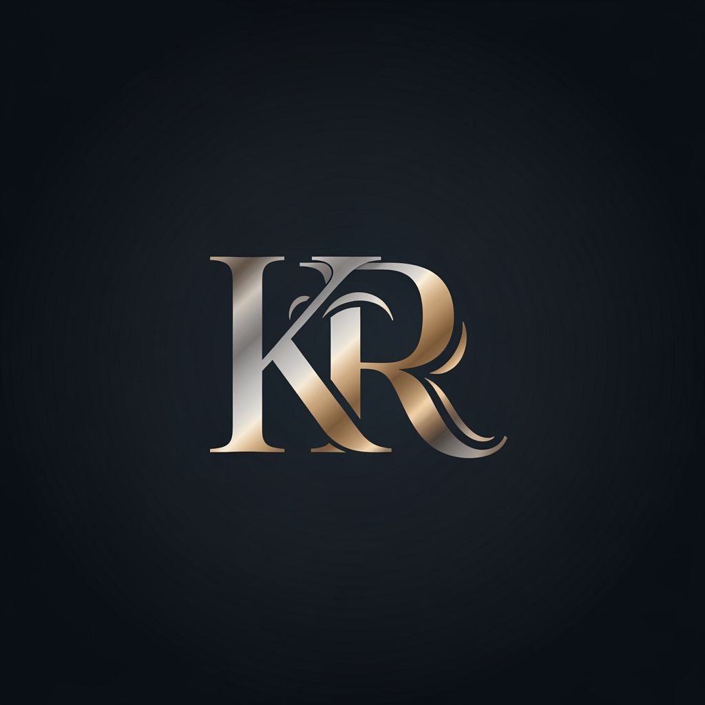 AI Design for creative premimum look type logo gnertae kr