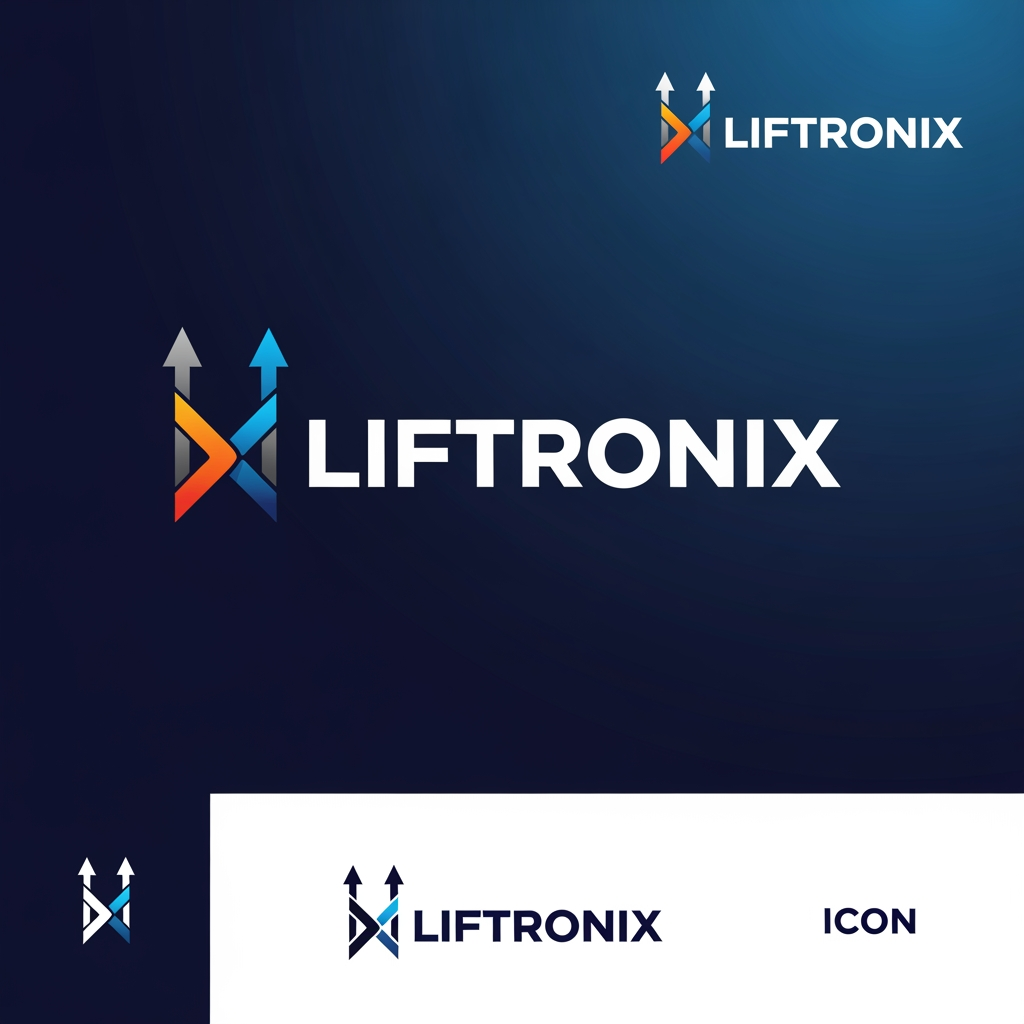 AI Design for Liftronix is a B2B company manufacturing innovative elevator components. Our core
mission is to provide an "X factor" to elevator manufacturers and builders, offering
components and systems that differentiate their products and provide a significant
competitive edge. This project aims to translate this mission into a powerful visual
brand and a comprehensive digital and print presence to effectively market our
solutions.
Liftronix Brand 
Logo Design Requirements
Objective: To create a logo that visually conveys the company's mission of
providing an "X factor" and an edge over the competition. It must reflect innovation,
precision, and the lift/elevation industry.
Design Direction & Style:
• Modern, clean, and professional. Avoid clichés.
• Symbolism: Incorporate elements that subtly suggest lifting, upward
movement, an 'edge,' or the 'X factor' itself.
• Typography: A professional, bold, and modern typeface that communicates
engineering and innovation.
• Color Palette: Use colors that convey technology, premium quality, and
reliability (e.g., deep blues, greys, with a vibrant accent color to represent the
"X factor").
Key Deliverables:
• Main color logo
• Black and white version
• Icon/Symbol only version
• Usage guidelines (Brand Guidelines)