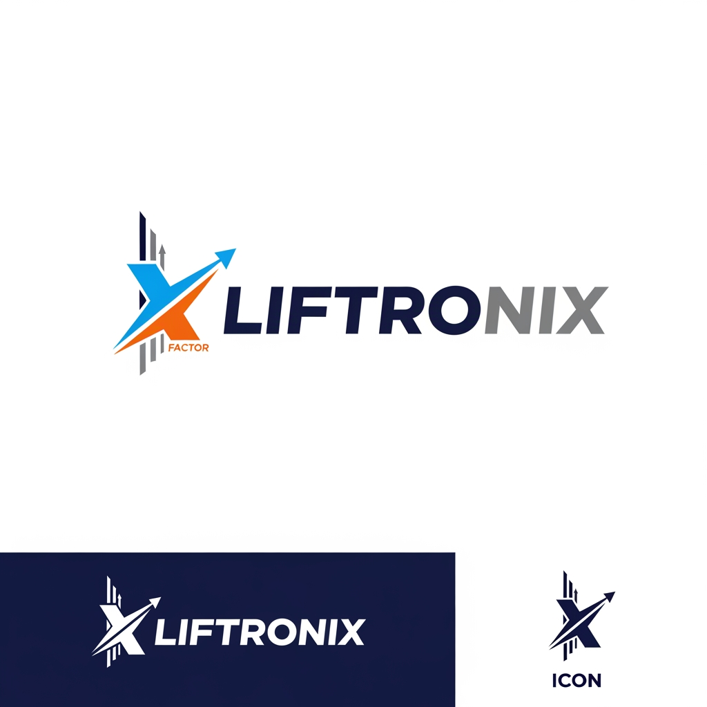 AI Design for Liftronix is a B2B company manufacturing innovative elevator components. Our core
mission is to provide an "X factor" to elevator manufacturers and builders, offering
components and systems that differentiate their products and provide a significant
competitive edge. This project aims to translate this mission into a powerful visual
brand and a comprehensive digital and print presence to effectively market our
solutions.
Liftronix Brand 
Logo Design Requirements
Objective: To create a logo that visually conveys the company's mission of
providing an "X factor" and an edge over the competition. It must reflect innovation,
precision, and the lift/elevation industry.
Design Direction & Style:
• Modern, clean, and professional. Avoid clichés.
• Symbolism: Incorporate elements that subtly suggest lifting, upward
movement, an 'edge,' or the 'X factor' itself.
• Typography: A professional, bold, and modern typeface that communicates
engineering and innovation.
• Color Palette: Use colors that convey technology, premium quality, and
reliability (e.g., deep blues, greys, with a vibrant accent color to represent the
"X factor").
Key Deliverables:
• Main color logo
• Black and white version
• Icon/Symbol only version
• Usage guidelines (Brand Guidelines)
