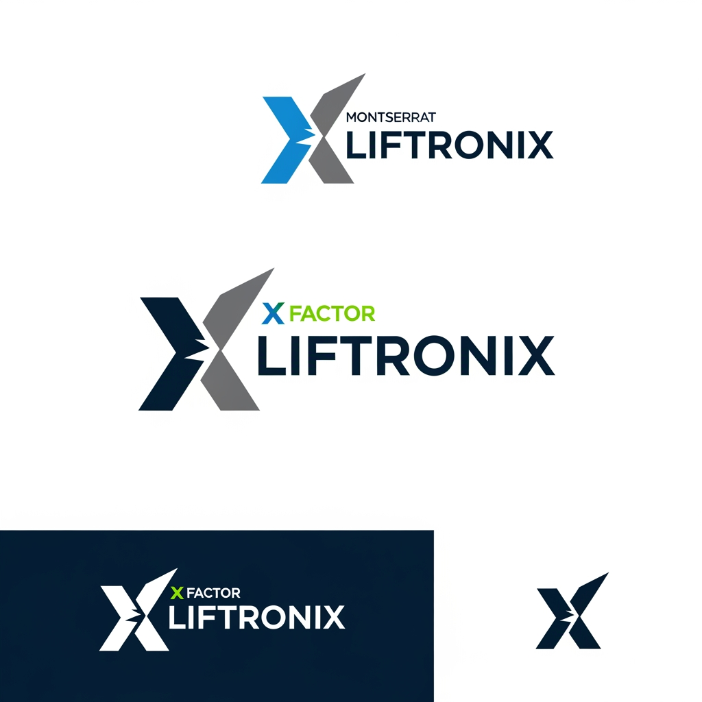 AI Design for Liftronix is a B2B company manufacturing innovative elevator components. Our core
mission is to provide an "X factor" to elevator manufacturers and builders, offering
components and systems that differentiate their products and provide a significant
competitive edge. This project aims to translate this mission into a powerful visual
brand and a comprehensive digital and print presence to effectively market our
solutions.
Liftronix Brand 
Logo Design Requirements
Objective: To create a logo that visually conveys the company's mission of
providing an "X factor" and an edge over the competition. It must reflect innovation,
precision, and the lift/elevation industry.
Design Direction & Style:
• Modern, clean, and professional. Avoid clichés.
• Symbolism: Incorporate elements that subtly suggest lifting, upward
movement, an 'edge,' or the 'X factor' itself.
• Typography: A professional, bold, and modern typeface that communicates
engineering and innovation.
• Color Palette: Use colors that convey technology, premium quality, and
reliability (e.g., deep blues, greys, with a vibrant accent color to represent the
"X factor").
Key Deliverables:
• Main color logo
• Black and white version
• Icon/Symbol only version
• Usage guidelines (Brand Guidelines)