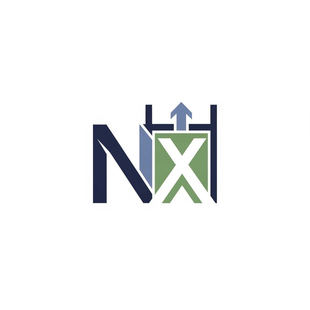 AI Design for creative logog banav elevator nd x ne marge kri ne\