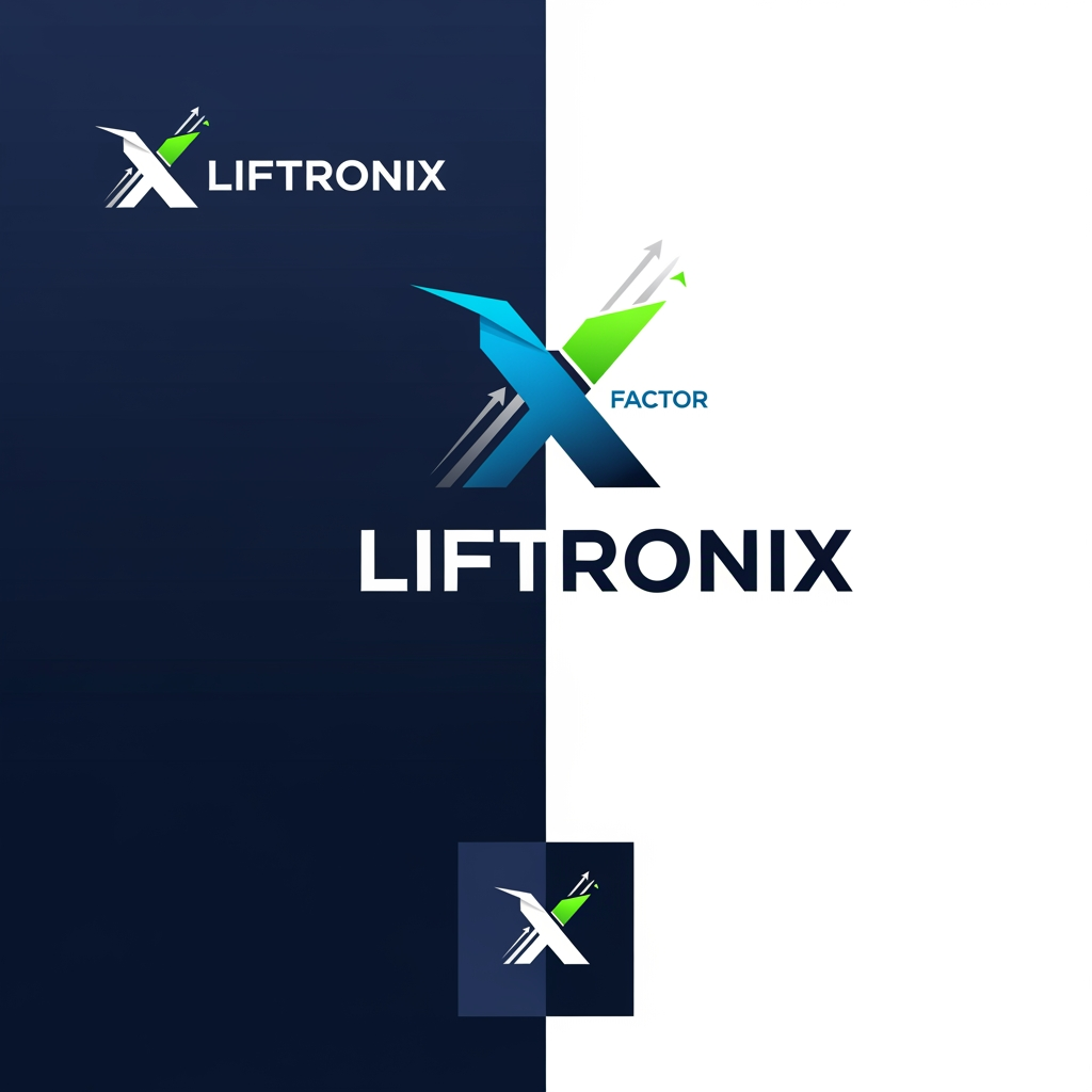 AI Design for Liftronix is a B2B company manufacturing innovative elevator components. Our core
mission is to provide an "X factor" to elevator manufacturers and builders, offering
components and systems that differentiate their products and provide a significant
competitive edge. This project aims to translate this mission into a powerful visual
brand and a comprehensive digital and print presence to effectively market our
solutions.
Liftronix Brand 
Logo Design Requirements
Objective: To create a logo that visually conveys the company's mission of
providing an "X factor" and an edge over the competition. It must reflect innovation,
precision, and the lift/elevation industry.
Design Direction & Style:
• Modern, clean, and professional. Avoid clichés.
• Symbolism: Incorporate elements that subtly suggest lifting, upward
movement, an 'edge,' or the 'X factor' itself.
• Typography: A professional, bold, and modern typeface that communicates
engineering and innovation.
• Color Palette: Use colors that convey technology, premium quality, and
reliability (e.g., deep blues, greys, with a vibrant accent color to represent the
"X factor").
Key Deliverables:
• Main color logo
• Black and white version
• Icon/Symbol only version
• Usage guidelines (Brand Guidelines)