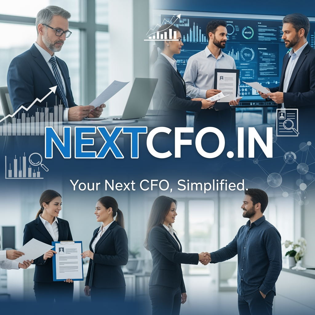 AI Design for i have one website name ,NEXTCFO.IN . it is for hiring purpose make it like a understandble and  meaningfull