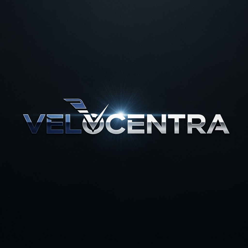 AI Design for A create this  brand logo.  logo name is Velocentra