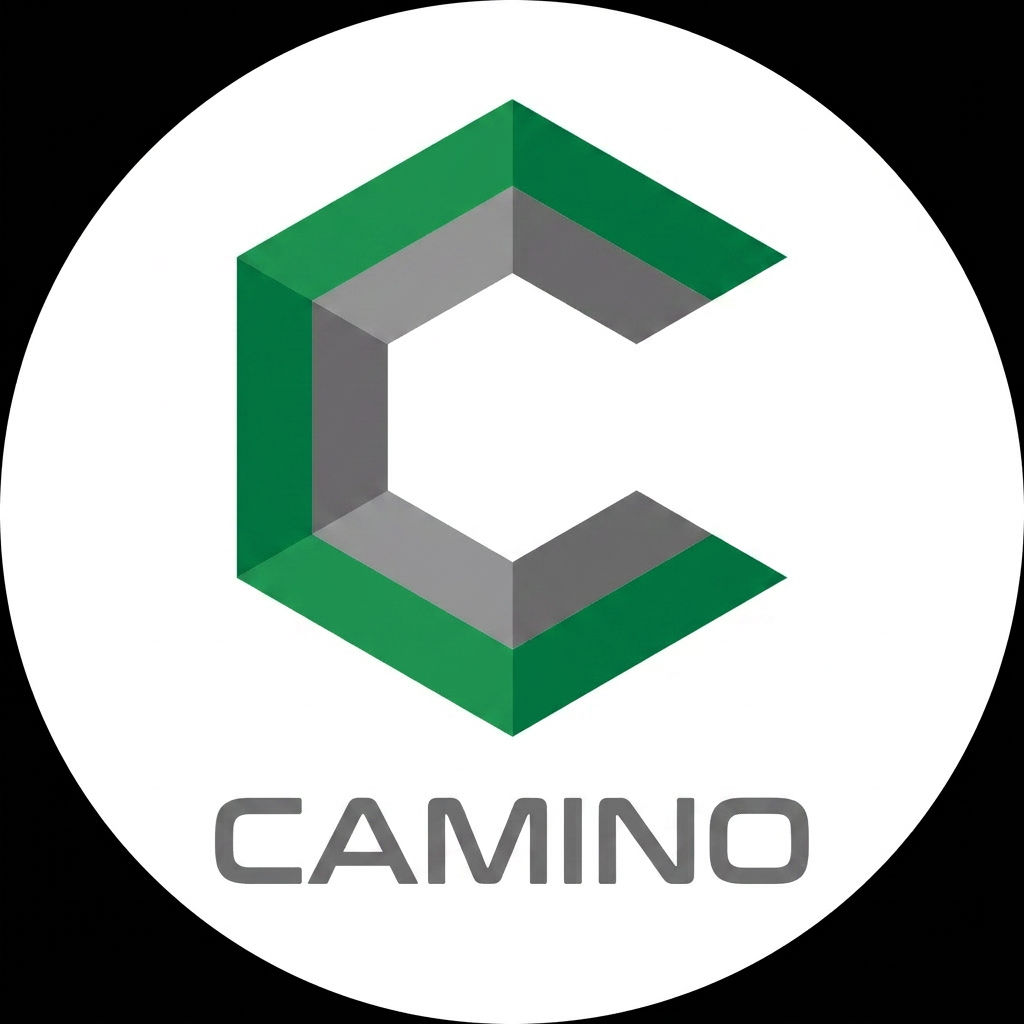 AI Design for create new illustration logo Of "Camino"