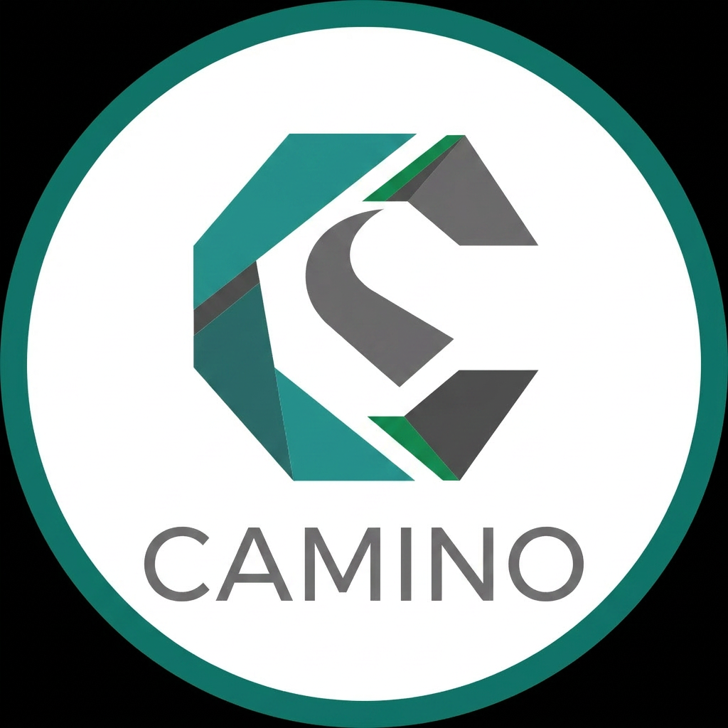 AI Design for create new illustration logo Of "Camino"