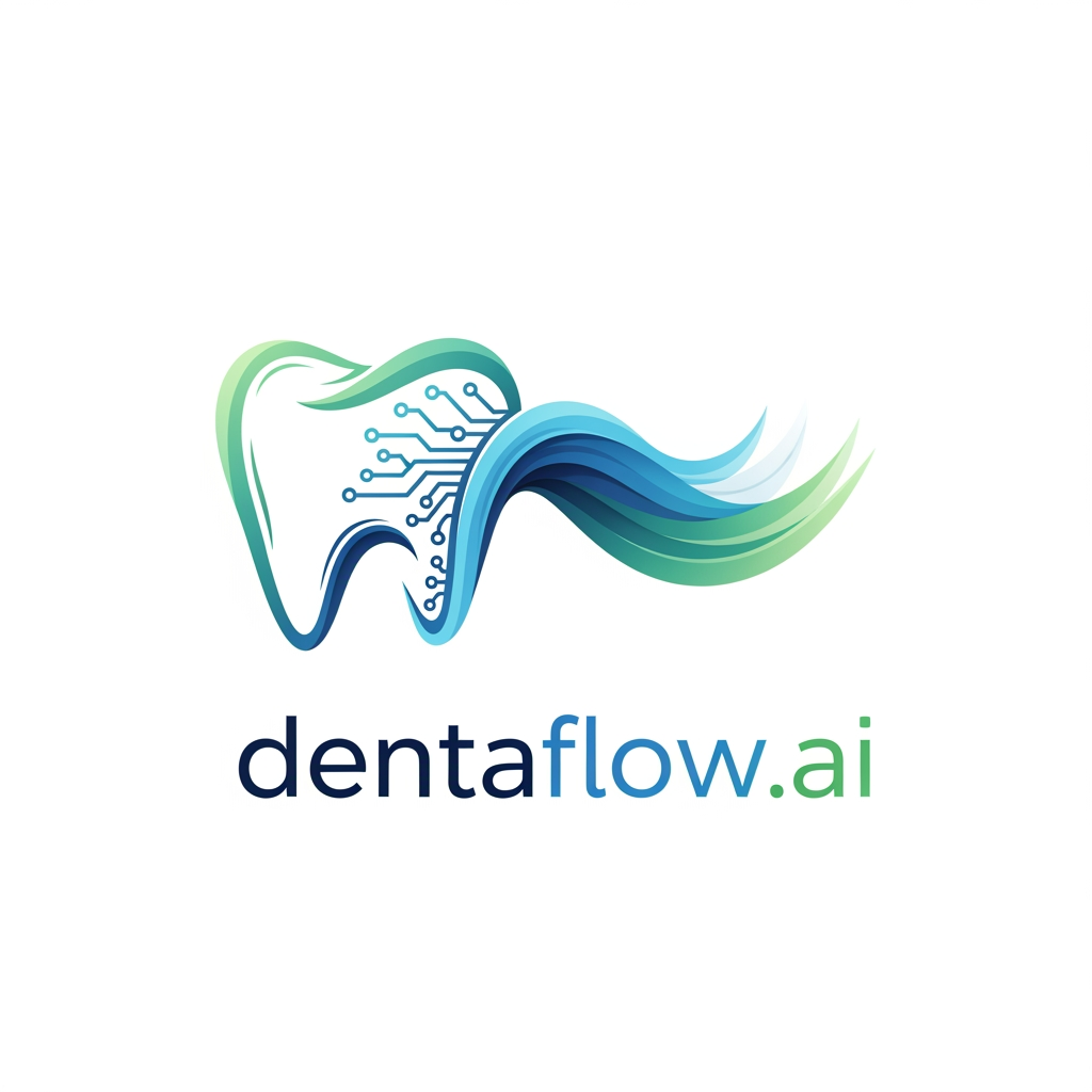 AI Design for create a logo for ai automation services for dental and healthcare clinics. named dentaflow.ai