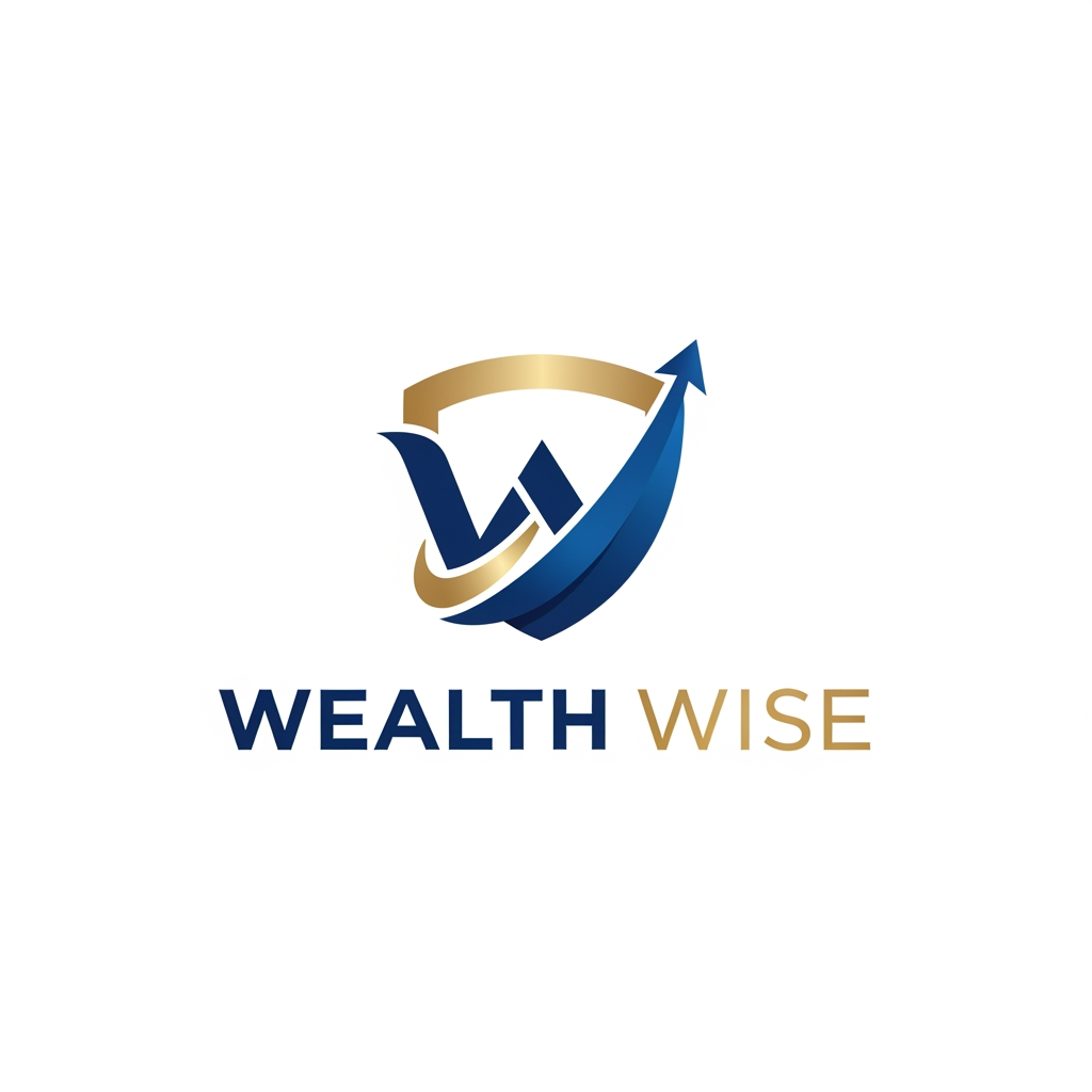 AI Design for pls create a brand logo for my company which is afinacial product dsitrubition company named wealth wise