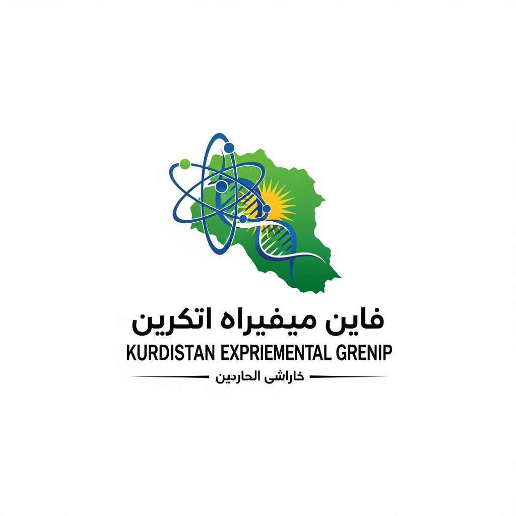 AI Design for لوگو گروه علوم تجربی استان کردستان رو بساز