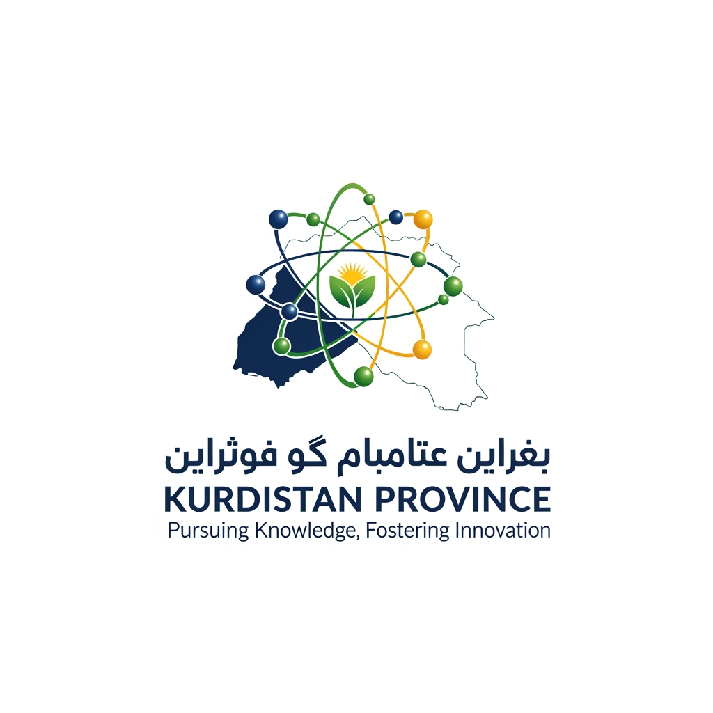 AI Design for لوگو گروه علوم تجربی استان کردستان رو بساز