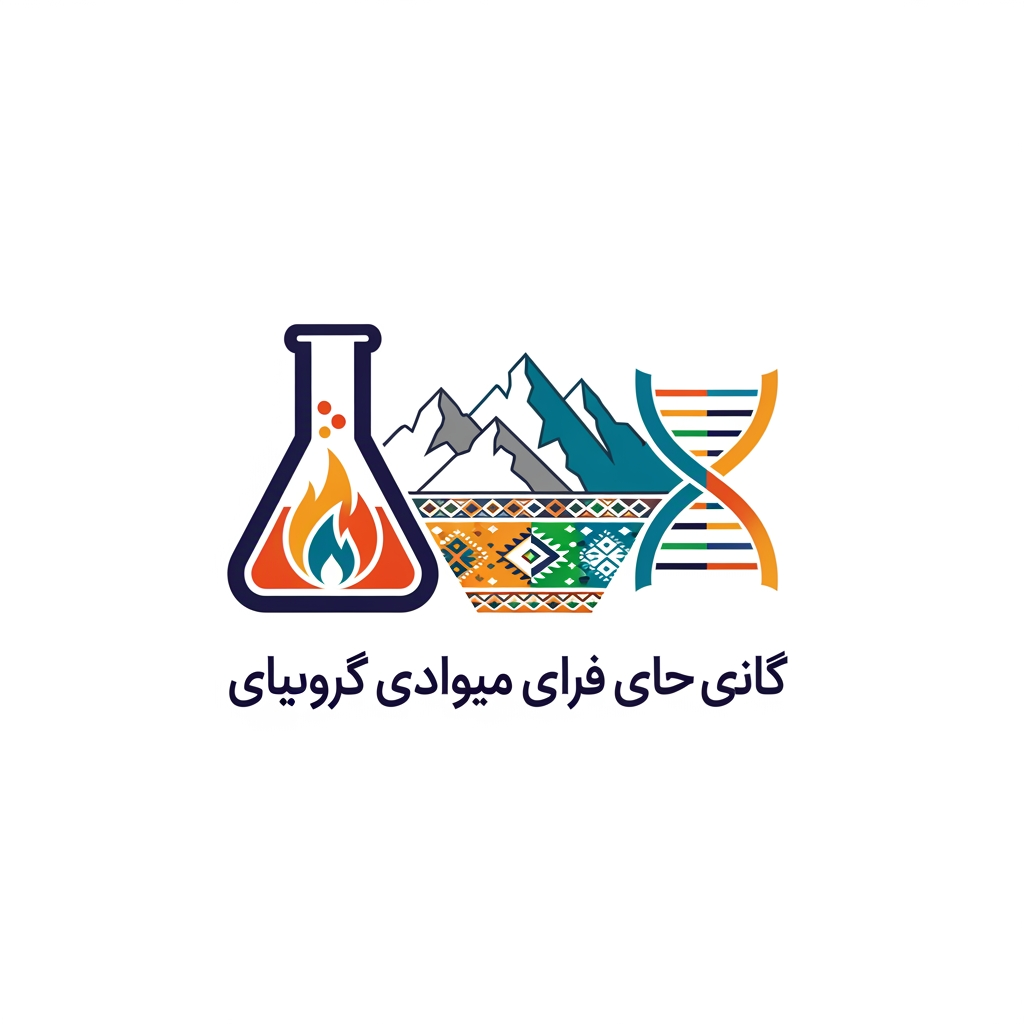AI Design for لوگو گروه علوم تجربی استان کردستان رو بسازبا المان های علوم تجربی و المان های استان کردستان ایران مدرن و منیمال