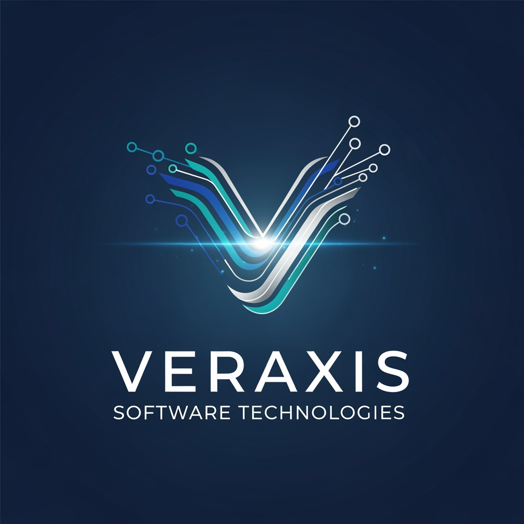 AI Design for generate logo for Veraxis software technologies