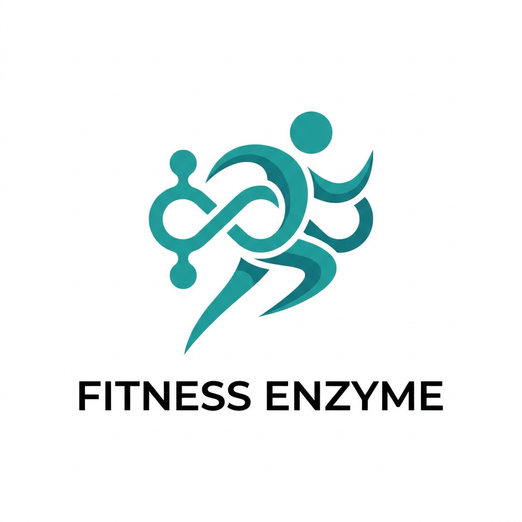AI Design for Online Fitness training platform-
 User 1)Trainer- make their account fill their experience and other details 
2)Admin manage ammount of each triner manage client verify accounts of the triner 3)user needs a fitness coach select membership pay money This is very basic overview of our application

Name- Fitness Enzyme

Fitness- Health and Fitness Workout
Enzyme- A biomolecule which never change but when food item come in influence it will make that food as our body need (in short it shapes the food)

sentiment- fitness enzyme is a firm where they will act as enzyme for fitness

make something meaning ful logo

make a logo for website which has the design in teal colour and text colour is black

make logo which ives idea show name directly from logo where we n need to write extra tagline and brabd name