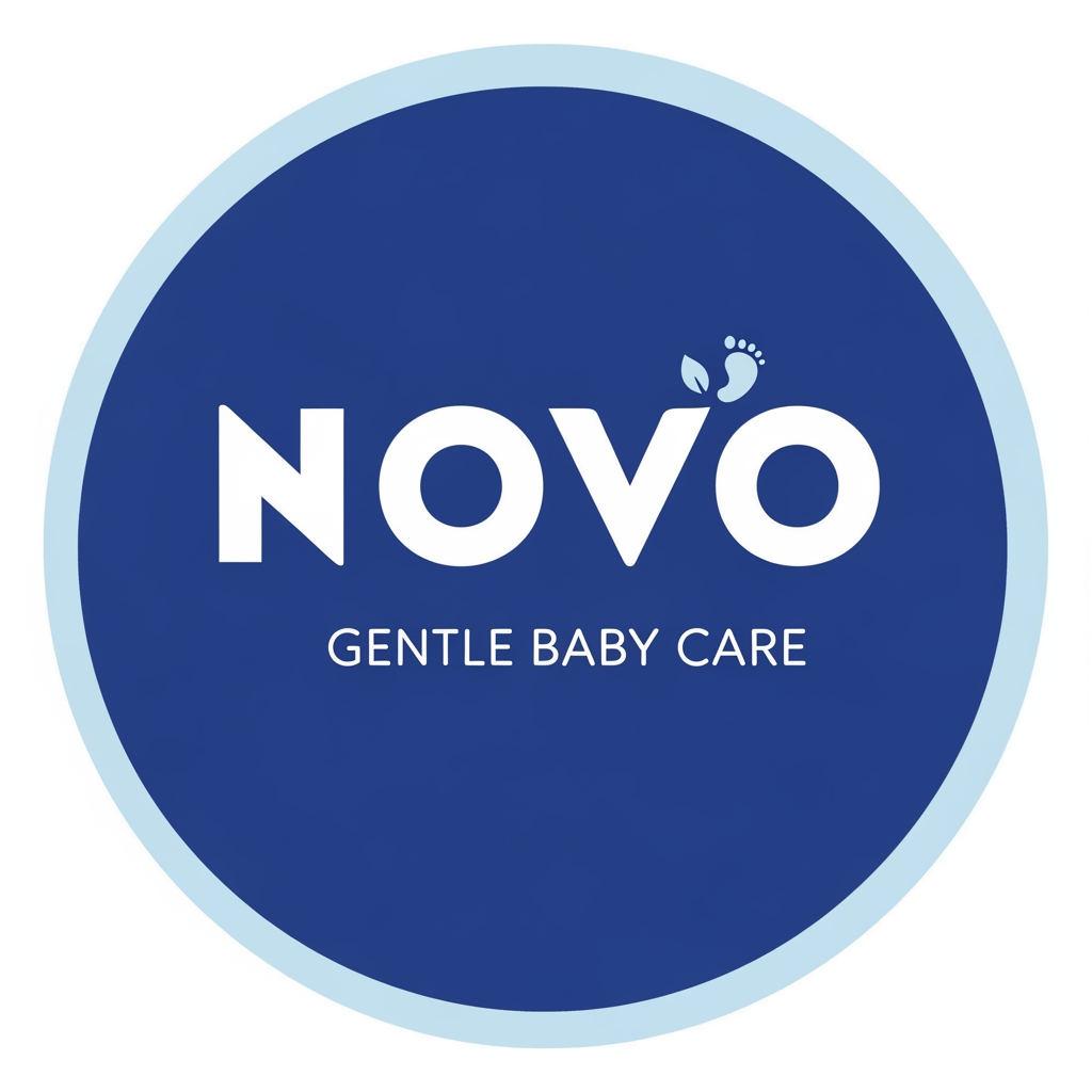 AI Design for MAKE ME A LOGO OF NOVO BY TAKING REFERENCE OF NIVEA AND THE COMPANY PRODUCES BABY CARE PRODUCTS