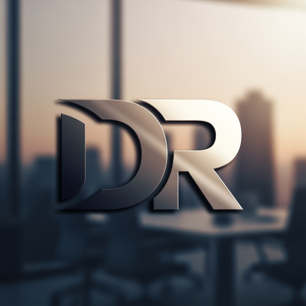 make with letter D and R AS THESE ARE THE INITIALS OF FOUNDERS