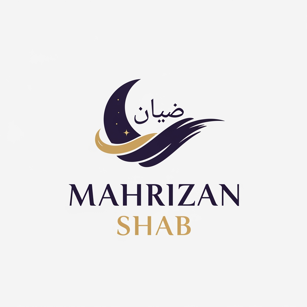 AI Design for make logo  for Cultural and artistic institu    اسمش  ماهریزان شب   باشه