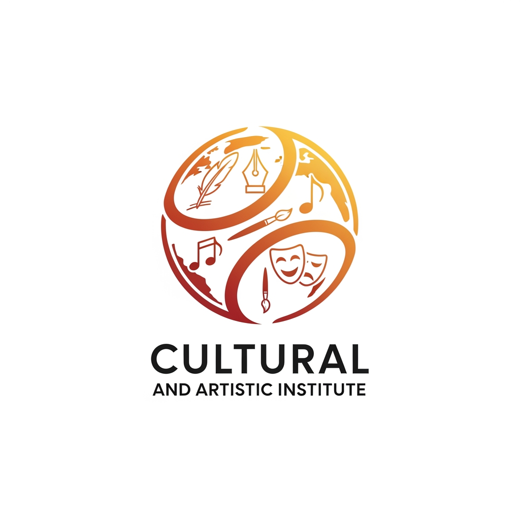AI Design for make logo  for Cultural and artistic institute