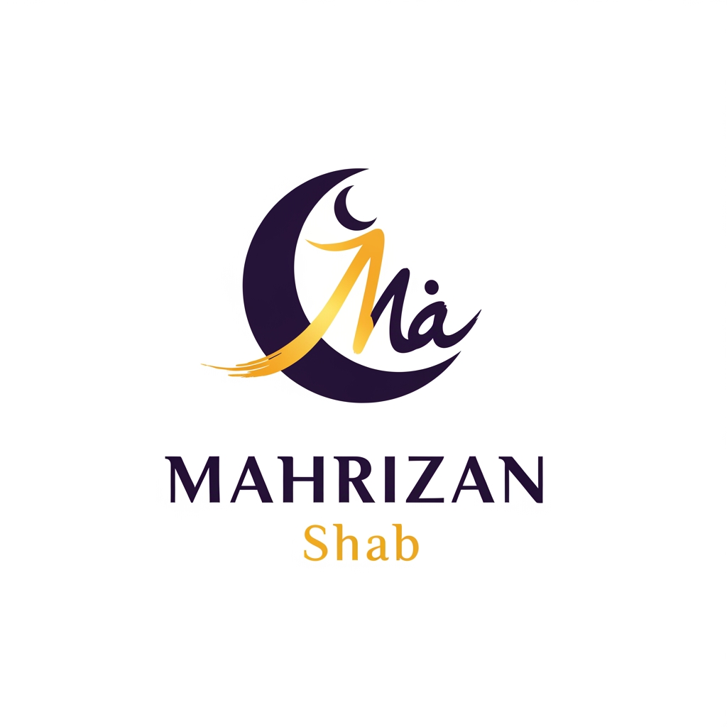 AI Design for make logo  for Cultural and artistic institu    اسمش  ماهریزان شب   باشه