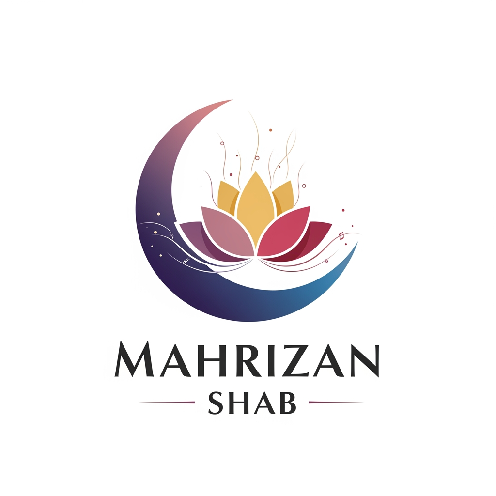 AI Design for make logo  for Cultural and artistic institu    اسمش  ماهریزان شب   باشه