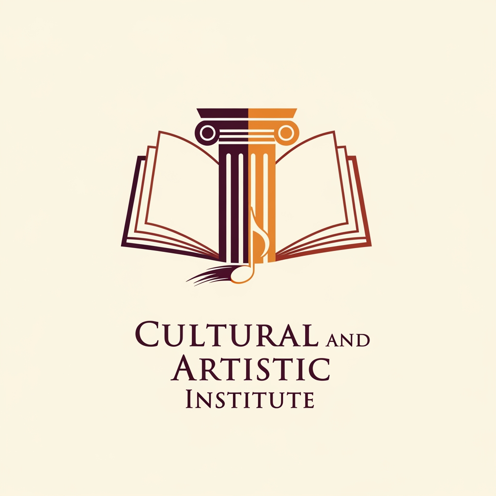 AI Design for make logo  for Cultural and artistic institute