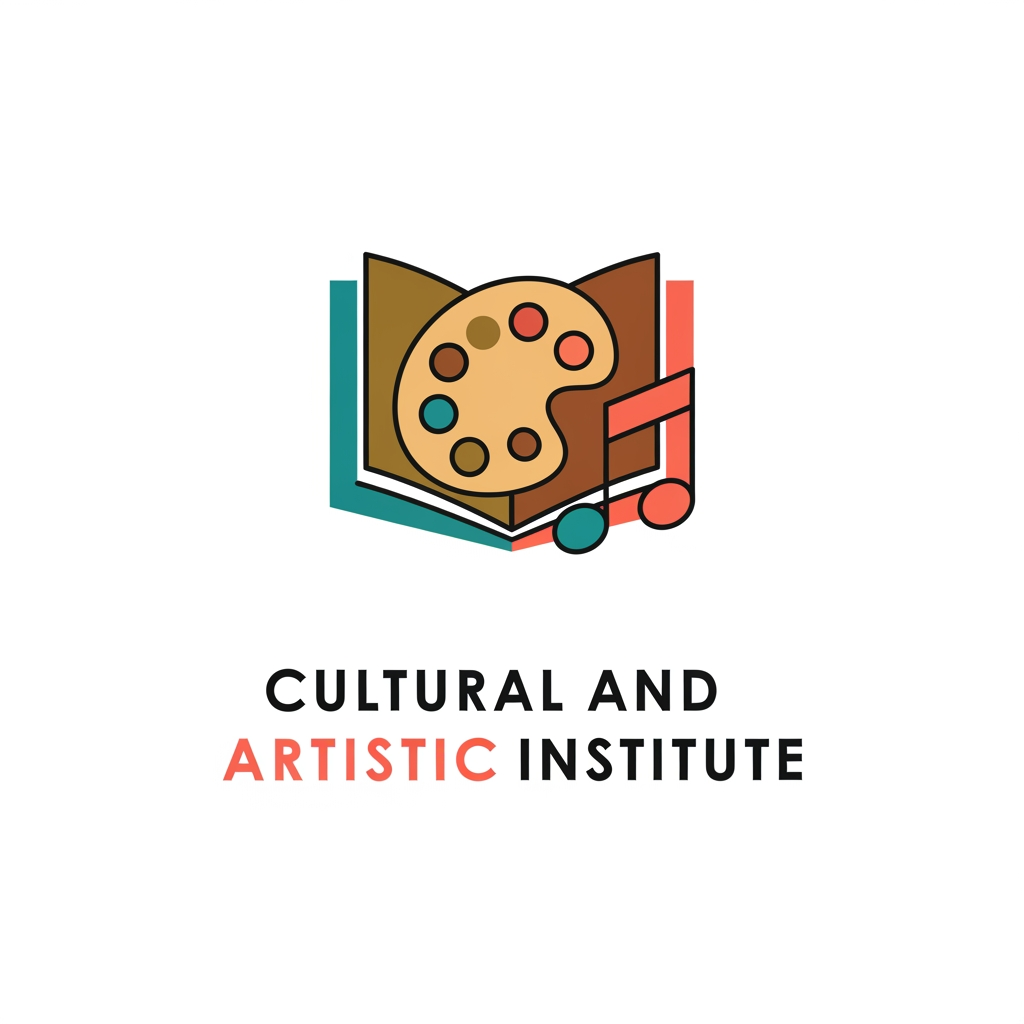 AI Design for make logo  for Cultural and artistic institute