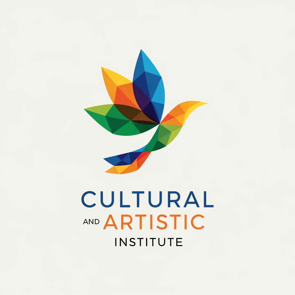 AI Design for make logo  for Cultural and artistic institute