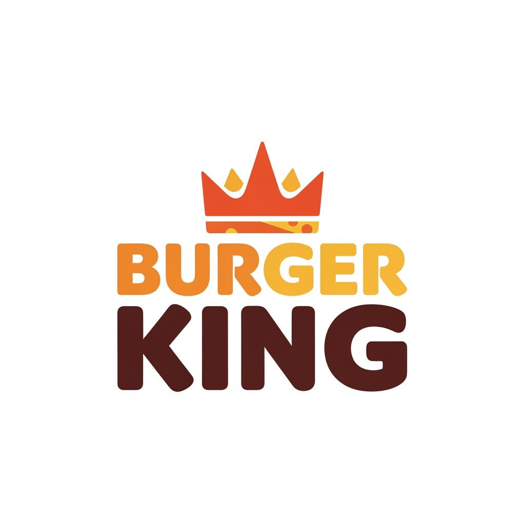 AI Design for i'm buiding an website called burger king... make me a logo