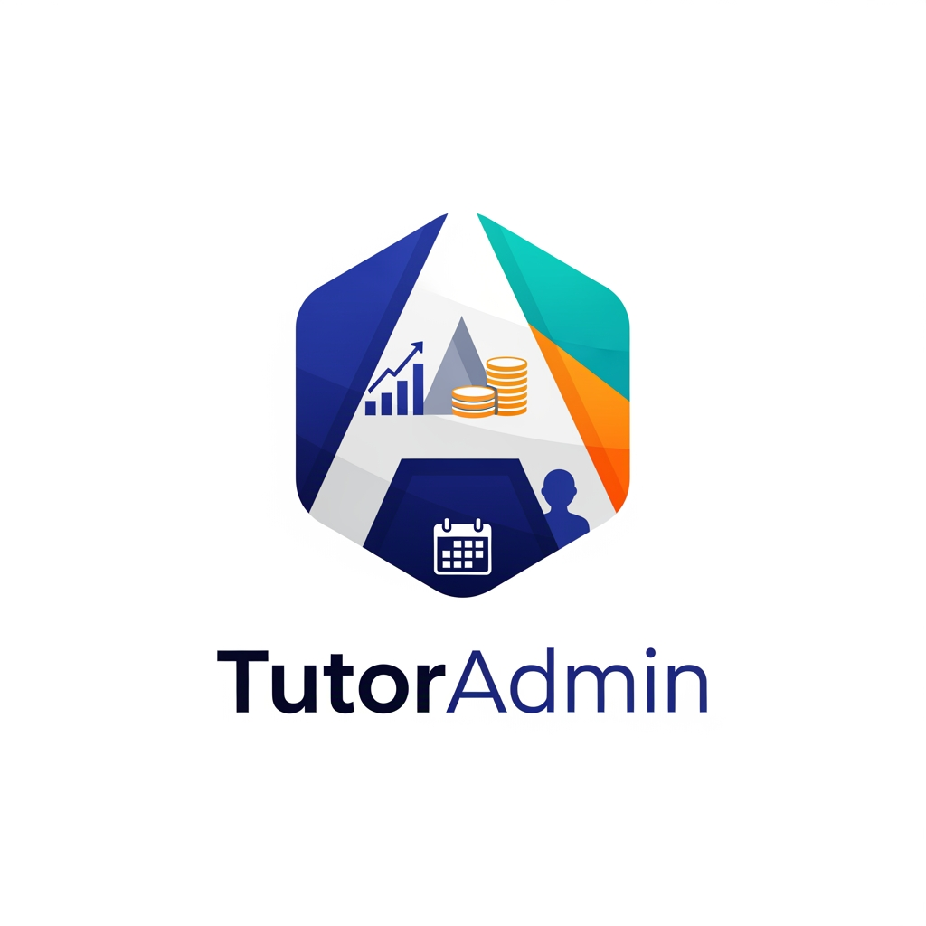 AI Design for I want to create a logo and a cover pic for my brand TutorAdmin that handles payments, attendence logs, student data, monthly earnings, parent attendence sheet tutor dashboard and many more features to come in future