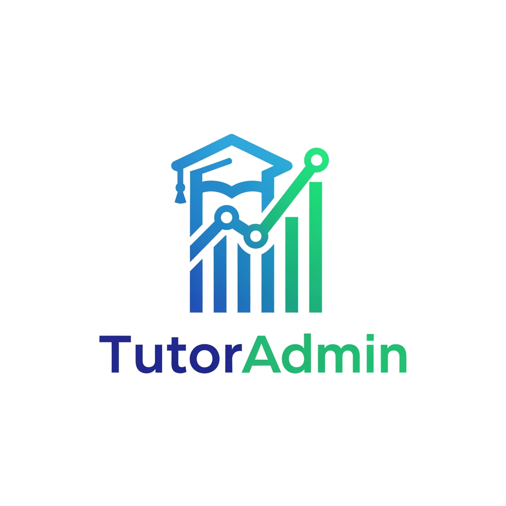 AI Design for I want to create a logo and a cover pic for my brand TutorAdmin that handles payments, attendence logs, student data, monthly earnings, parent attendence sheet tutor dashboard and many more features to come in future