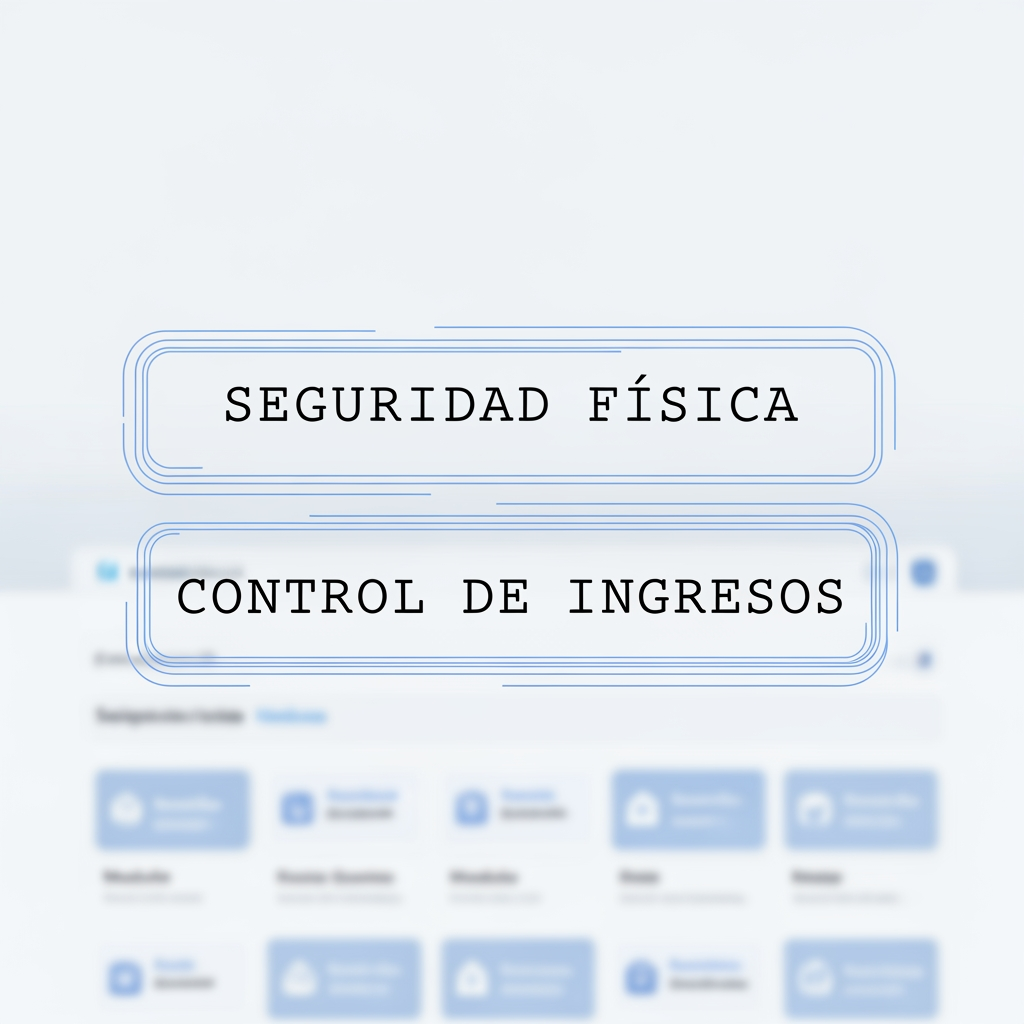 AI Design for quiero una animacion, va a ser una pantalla completa.
que diga "SEGURIDAD FISICA (debajo) CONTROL DE INGRESOS" que este centrado.
la animacion va a ser de la siguiente manera:
* se va a escribir la palabra "seguridad fisica" primero
* cuando se termine de escribir la primera palabra, empieza a escribirse "control de ingresos", despues que esten escritas que una linea resalte los bordes de las dos palabras.
* las dos palabras desaparecen y se abre la pagina del selector de modulos
* todo el proceso que dure 5segundos en total, usa colores azules, claros.