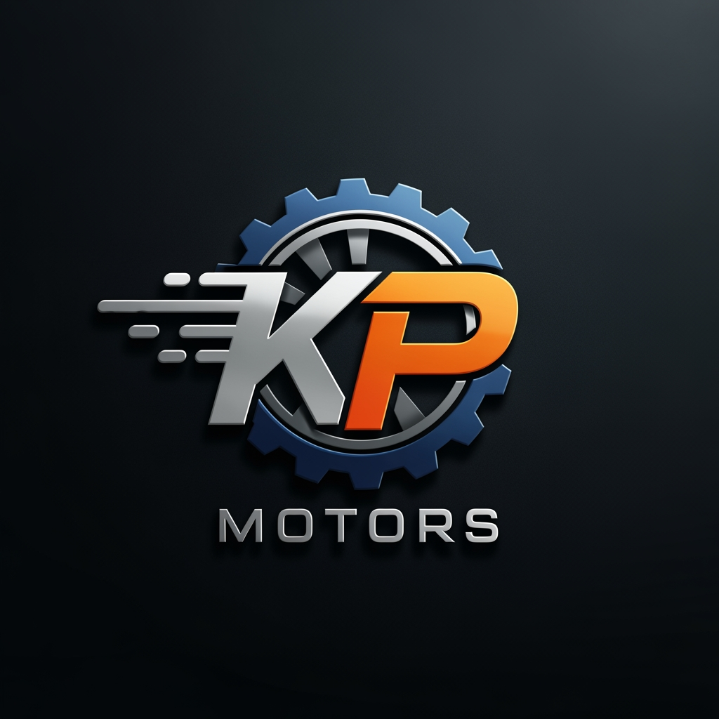 AI Design for GET ME A PERFECT LOGO FOR MY BRAND KP MOTORS