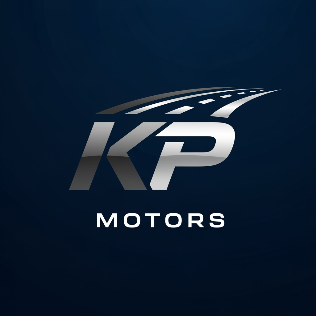 AI Design for GET ME A PERFECT LOGO FOR MY BRAND KP MOTORS