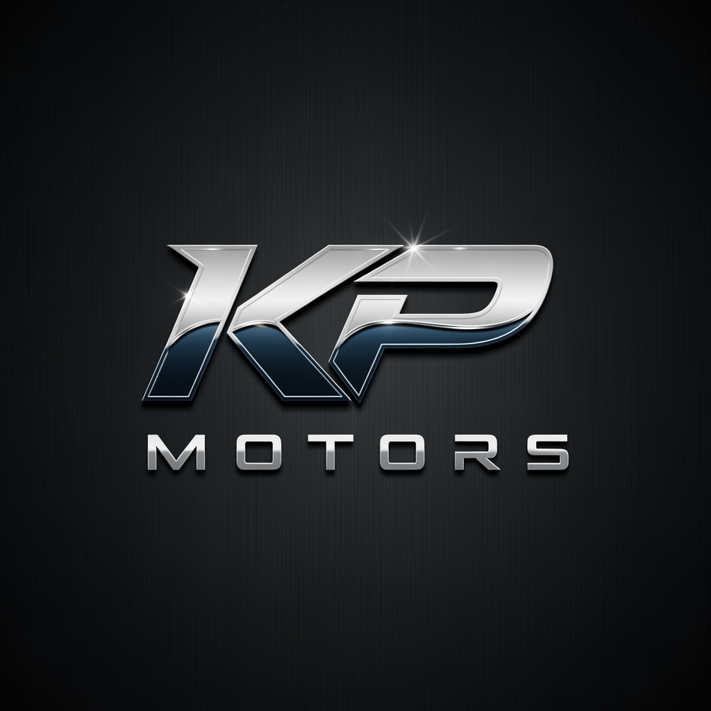 AI Design for GET ME A PERFECT LOGO FOR MY BRAND KP MOTORS