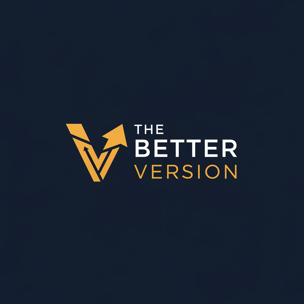 AI Design for my youtube channel name is "the better version" 
it focuses on improvement, growth,comback,goals,harsh realities, life lessons,fake personality truths, human growth mindset, generational changer comeback,how to be the right person, be the change,inspiration,motivation,people mindset, i want you to create the best suiting logos for my channel as well as highly suiting channel banner too for it