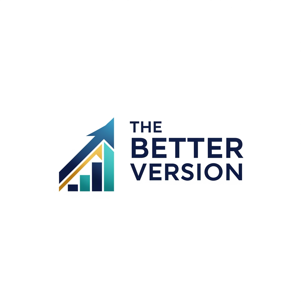AI Design for my youtube channel name is "the better version" 
it focuses on improvement, growth,comback,goals,harsh realities, life lessons,fake personality truths, human growth mindset, generational changer comeback,how to be the right person, be the change,inspiration,motivation,people mindset, i want you to create the best suiting logos for my channel as well as highly suiting channel banner too for it