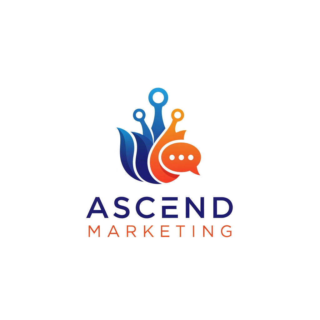 AI Design for a logo for my company my company do markiting for other company